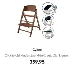Babypark Cybex Click&Fold kinderstoel 4-in-1 set aanbieding