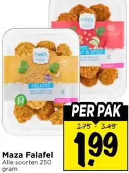 Vomar Voordeelmarkt Maza Falafel aanbieding