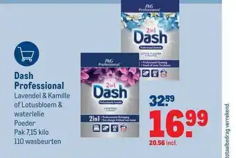 Makro Dash professional aanbieding