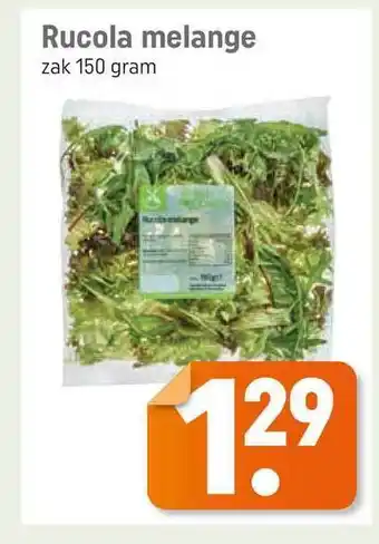 Lekker Makkelijk Rucola melange 150 gram aanbieding