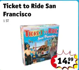 Kruidvat Ticket to Ride San Francisco aanbieding