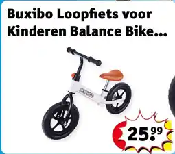 Kruidvat Buxibo Loopfiets voor Kinderen Balance Bike New Speed aanbieding