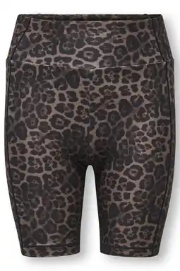 Wehkamp ONLY PLAY GIRLS sportshort - bruin aanbieding