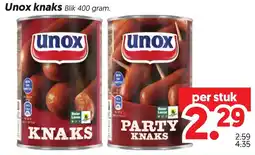 Dekamarkt Unox knaks aanbieding