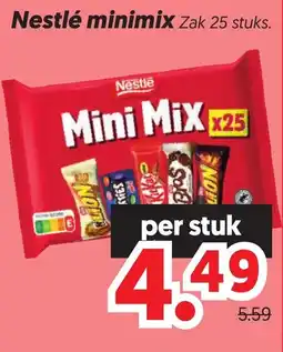 Dekamarkt Nestlé minimix aanbieding