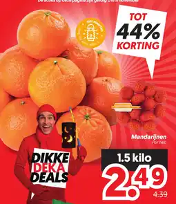 Dekamarkt Mandarijnen aanbieding