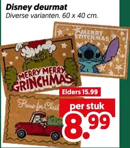 Dekamarkt Disney deurmat aanbieding