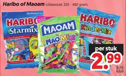 Dekamarkt Haribo of Maoam aanbieding