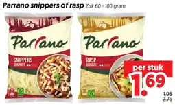 Dekamarkt Parrano snippers of rasp aanbieding