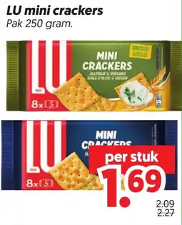 Dekamarkt LU mini crackers aanbieding