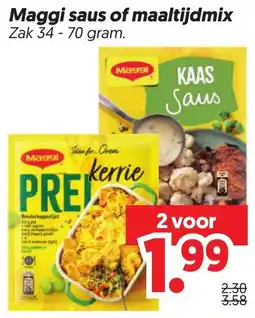 Dekamarkt Maggi saus of maaltijdmix aanbieding