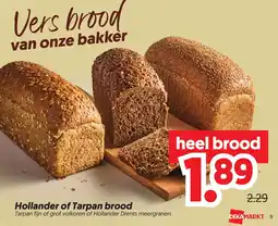 Dekamarkt Vers brood van onze bakker aanbieding