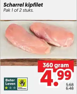 Dekamarkt Scharrel kipfilet aanbieding