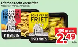 Dekamarkt Friethoes écht verse friet aanbieding