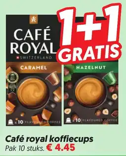 Dekamarkt Café royal koffiecup aanbieding