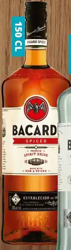 Mitra Bacardi Spiced | 150 CL aanbieding