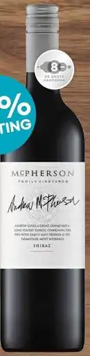 Mitra McPherson Shiraz | 75 CL aanbieding