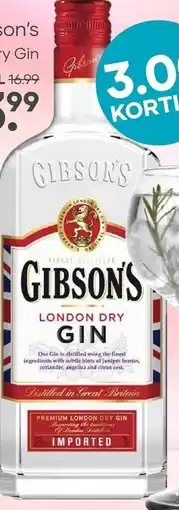 Mitra Gibson's London Dry Gin | 70 CL aanbieding