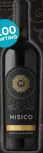 Mitra Misico Primitivo di Manduria | 75 CL aanbieding