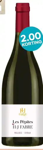 Mitra Hervé Fabre Les Pépites Malbec Syrah | 75 CL aanbieding