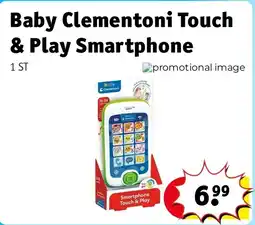 Kruidvat Baby Clementoni Touch & Play Smartphone aanbieding