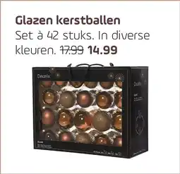 Coppelmans Glazen kerstballen aanbieding