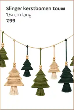 Coppelmans Slinger kerstbomen touw aanbieding