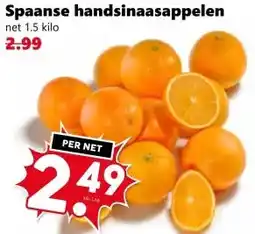 Coop Spaanse handsinaasappelen aanbieding