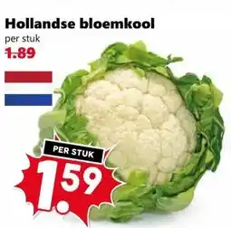 Coop Hollandse bloemkool aanbieding