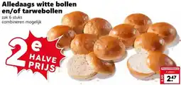 Coop Alledaags witte bollen en/of tarwebollen aanbieding