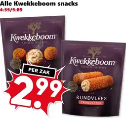 Coop Alle Kwekkeboom snacks aanbieding