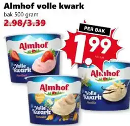 Coop Almhof volle kwark aanbieding