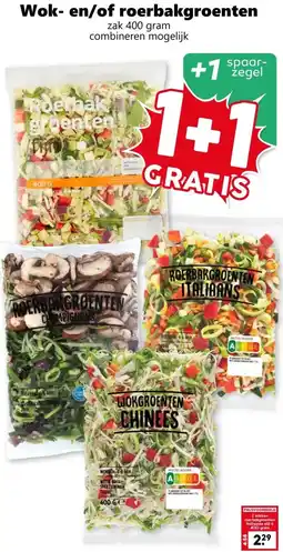 Coop Wok- en/of roerbakgroenten aanbieding