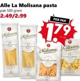 Coop Alle La Molisana pasta aanbieding