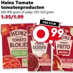 Coop Heinz Tomato tomatenproducten aanbieding