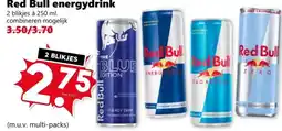 Coop Red Bull energydrink aanbieding