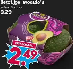 Boon`s Markt Eetrijpe avocado's aanbieding