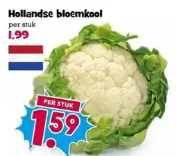 Boon`s Markt Hollandse bloemkool aanbieding