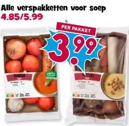 Boon`s Markt Alle verspakketten voor soep aanbieding