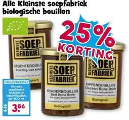 Boon`s Markt Alle Kleinste soepfabriek biologische bouillon aanbieding