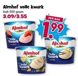 Boon`s Markt Almhof volle kwark aanbieding