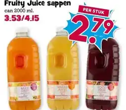 Boon`s Markt Fruity Juice sappen aanbieding