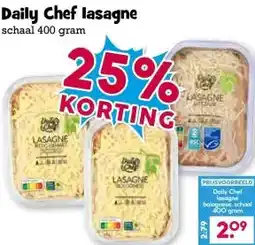 Boon`s Markt Daily Chef lasagne aanbieding