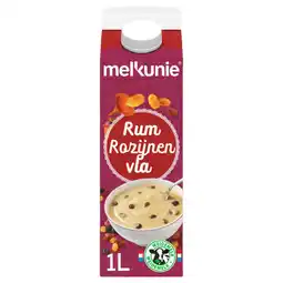 Albert Heijn Melkunie Rum rozijnen vla aanbieding