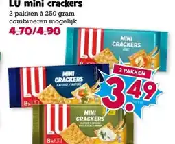 Boon`s Markt TU mini crackers aanbieding