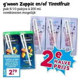 Boon`s Markt g'woon Zappie en/of Tintelfruit aanbieding