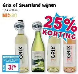 Boon`s Markt Grix of Swartland wijnen aanbieding