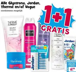 Boon`s Markt Alle Glycerona, Jordan, Therme en/of Vogue aanbieding