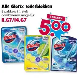 Boon`s Markt Alle Glorix toiletblokken aanbieding