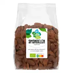 Albert Heijn AH Biologisch Biologisch amandelen ongebrand aanbieding